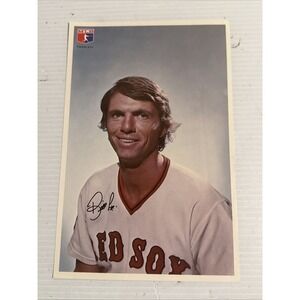 Bill‎ Lee "The Spaceman" Boston Red Sox 1976 team issued MLB paper photo 6" x 9"